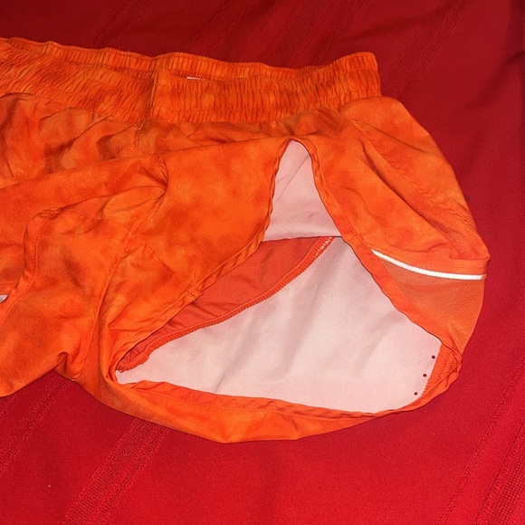 Medium Orange Running Shorts - Picture 9 of 9